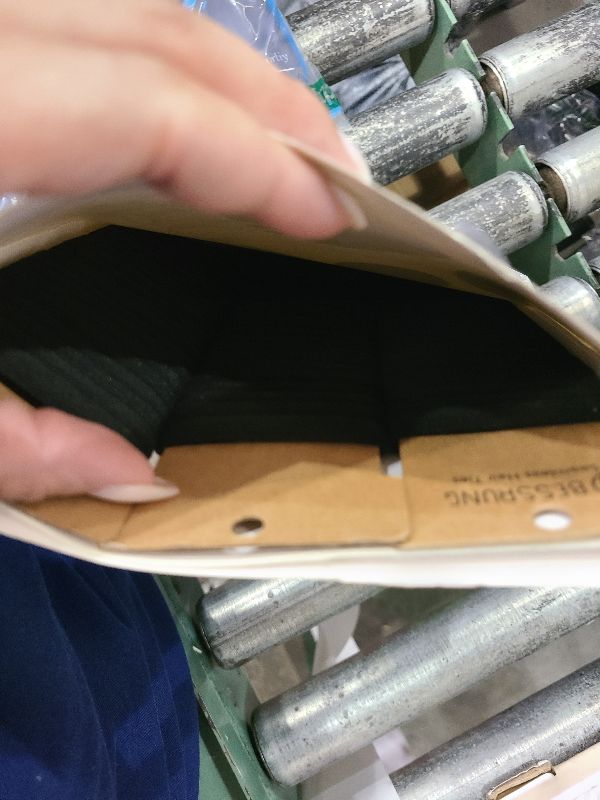 Photo 1 of 100PCS Black Hair Ties for Women Girls, Seamless Thick Black Hair Band, Elastic Hair Ties No Damage Ponytail Holder