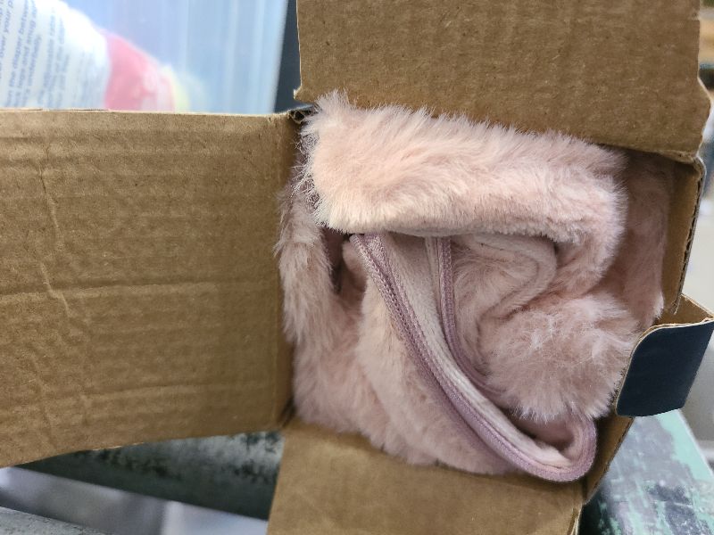 Photo 1 of 12x20 Throw Pillow Covers Set of 2, Decorative Faux Fur Covers for Bed, Couch Soft Fluffy Pillow Cover with Velvet Back for Living Room, Neutral Home Décor Accent for Sofa - Pink