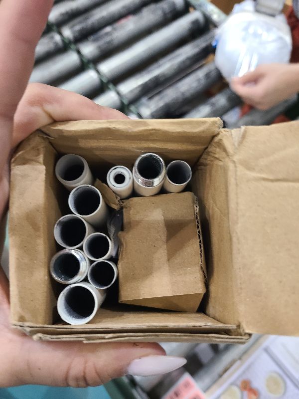 Photo 1 of 2 Pack White Curtain Rods 36 to 72 Inches(1.2-2.4 Feett),5/8 inch Splicing Drapery Rods,Small Curtain Rods Set,Size: 36''-72'',White