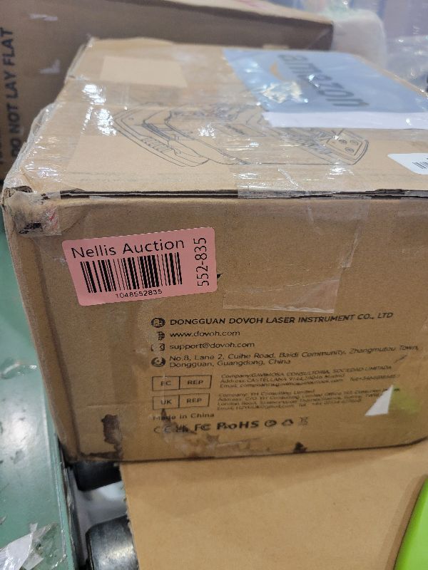 Photo 1 of DOVOH 4x360° Laser Level 360 Self Leveling, 16 Line Laser Leveler for Construction Floor Tiling and Ceiling Rechargeable Green Beam 4D Plane Magnetic Bracket Included, K4-360G