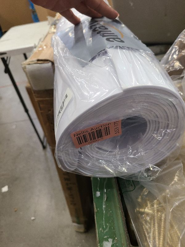 Photo 1 of 1-Pack 3mm Thick White Eva Foam Cosplay Sheets roll, 13.9" x 59" Premium eva Craft Foam for Cosplay Costume by MEARCOOH