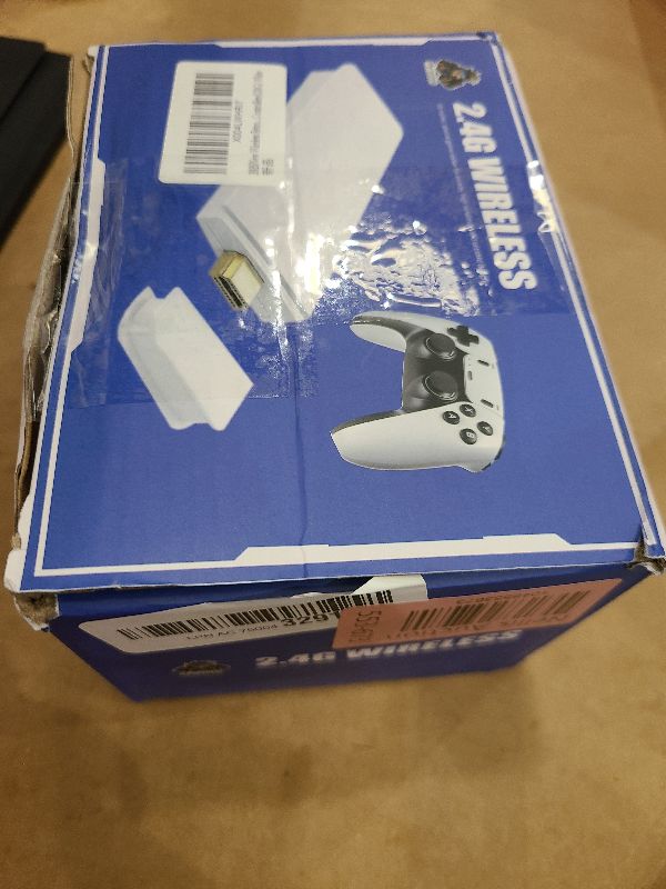 Photo 1 of 2025New Wireless Retro Game Console,40000+Games and 23 Emulators?Plug and play 4K HD HDMI TV Game Stick?with Dual 2.4G Wireless Controllers(128G) White
