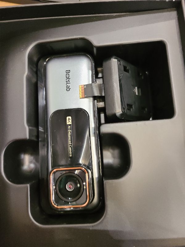 Photo 1 of BOTSLAB 4K Dash Cam Front and Rear, 170° Ultra Wide Dashcam with ADAS, Night Vision, 24/7 Parking Mode, Sony IMX415 Sensor, WDR, Free 64GB SD Card, 5G/2.4G WiFi, Built-in GPS, Loop Recording