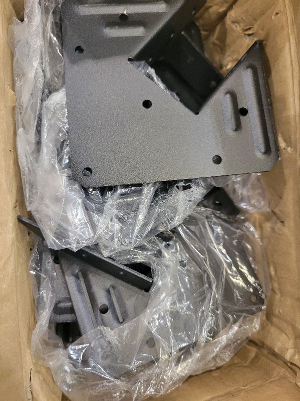 Photo 1 of 20 pcs Hurricane Ties for Rafters,Heavy Duty Black Hurricane Straps,13-Gauge Rafter Tie Brackets Connectors,Hurricane Clips for Roofing Trusses Wood Timber,Seismic Joist Hangers,Roof Brackets