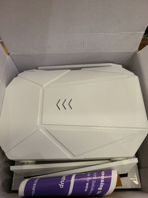Photo 1 of 2025 AX1800 WiFi 6 Extender Signal Booster - Dual Band 2.4G/600Mbps & 5.8G/1200Mbps, WiFi Extender with Gigabit Port, 802.11AX Tech, 12999 Sq.Ft Long Range WiFi Repeater, Connects 100+ Devices