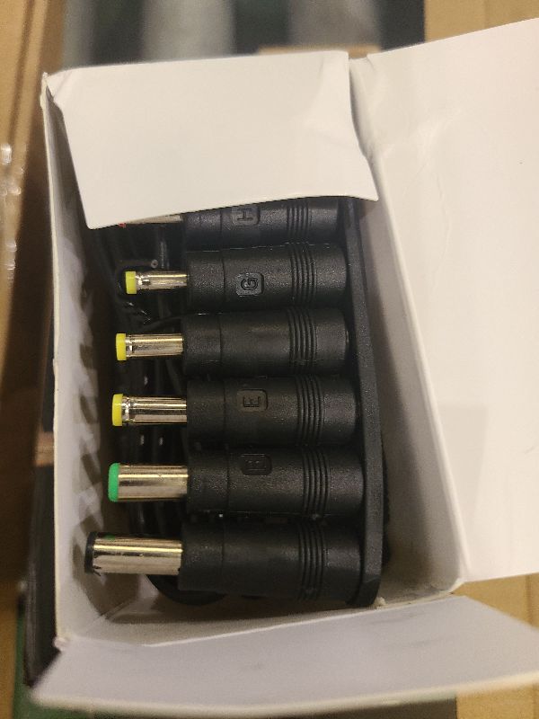 Photo 1 of 12V 2A AC Adapter Charger with 8 Tips, ac/dc Adapter 100-240v, 50/60hz 12 Volts 2000mA DC in 12V Power Supply Cord for Seagate & WD My Book WD LED Strip Light, CCTV Camera,Router, DC 12V 1.5A 1a Cable