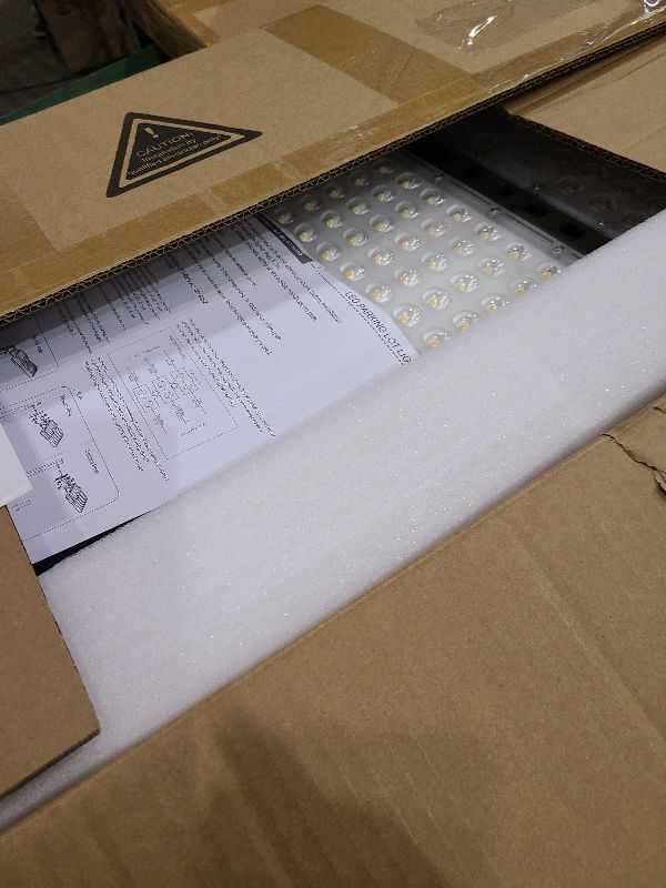 Photo 1 of 480V LED Parking Lot Light 320W 44,800LM with Adjustable Slip Fitter UL DLC Listed 5000K LED Shoebox Street Pole Light Flood light IP65 Waterproof Commercial Outdoor Area Lighting ?for Stadium Roadway