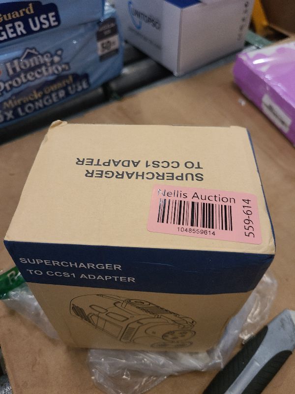 Photo 1 of 2025 Upgraded for Tesla Supercharger to CCS1 Charger Adapter, Max 500A 1000V Fast Charge NACS to CCS Electric Vehicle Charging Adapter Compatible with Tesla Supercharger, Fit for Rivian,Ford,GM EVs