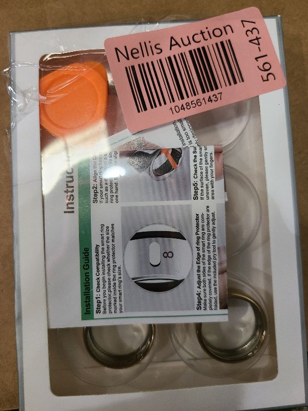 Photo 1 of 3 Pack Cover Compatible with Oura Ring Gen 4/Oura Ring Gen 3 Horizon/Gen 3 Heritage, Surport Charging with Cover on, Anti-Scratch TPU Protector for Men Women Workout Gym (Size 8, Gold*3)