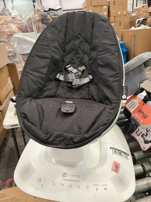 Photo 1 of 4moms MamaRoo Multi-Motion Baby Swing, Bluetooth Enabled with 5 Unique Motions, Black