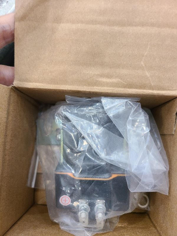 Photo 1 of 10L0L 48V Golf Cart Albright Solenoid and Resistor Assembly Compatible with Club Car DS 1995-up & Precedent 2004-08 Golf Cart Part Replaces OEM# 101908701 102774701 1014947