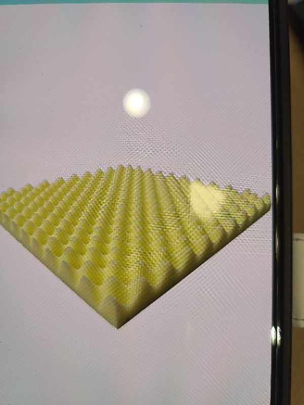 Photo 1 of 50*50*5CM Acoustic Foam Tiles Wedge