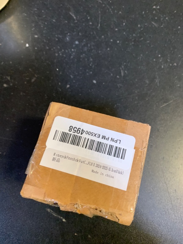 Photo 1 of Motorcycle Front Axle Nut Caps Compatible for Harley Touring Street Road Glide CVO FLTRX FLHX 2024-2025 (Gloss Black)