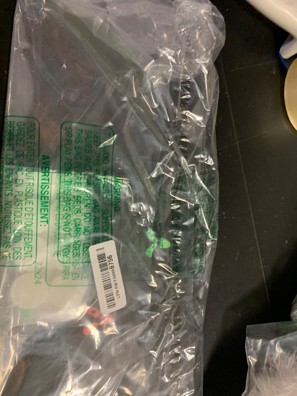 Photo 1 of (18 Pcs) Hanging Bats Halloween Decoration Outside, Large Flying Plastic Bats Outdoor Decor, 3 Different Sizes with Cute Eye Stickers for Hanging in The Tree, Porch, Yard, Lawn, Indoor