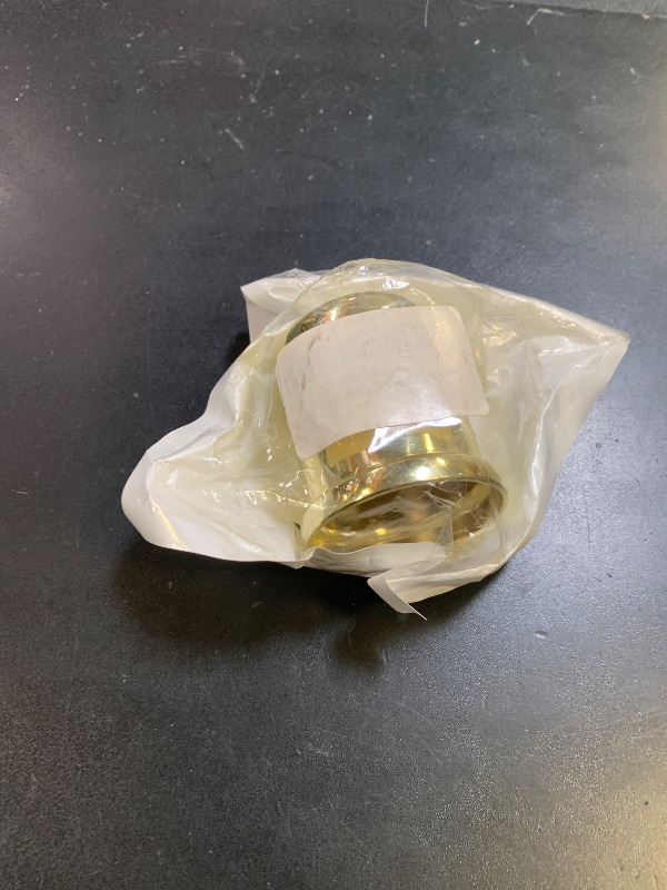 Photo 1 of 1-5/8" cap diameter 2-1/4 Dishwasher Solid Brass Air Gap Cap Only, Replacement for air gap dishwasher Air Gap Cover Fits Most Air Gap Bodies (Gold))