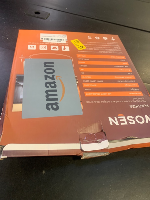 Photo 1 of 1 Pack 12 Inch White LED Flush Mount Ceiling Light with Night Light 2000K, 3000K-6000K 5 Color Temperature 24W 2400LM Ultra-Slim Ceiling Light Fixture with Remote, Round Ceiling Lights for Bedroom