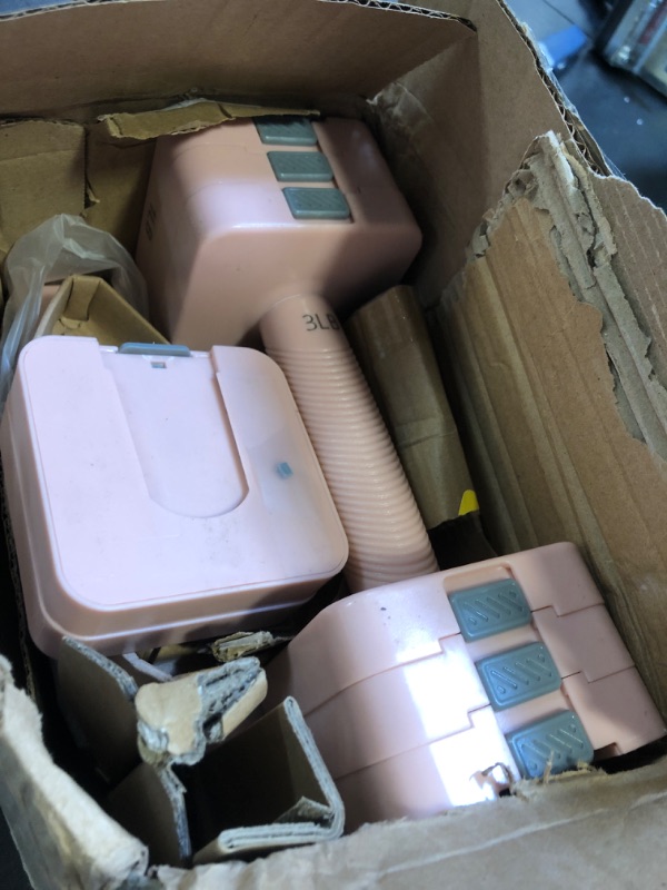 Photo 1 of Dumbbell Hand Weights,, Pair, Pink