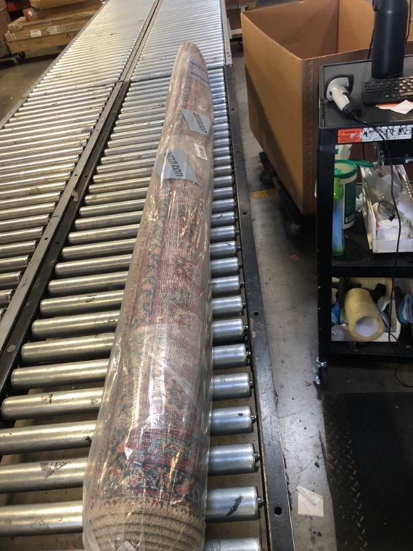 Photo 1 of Loloi Wynter Collection WYN-09 Onyx/Multi 7'-6" x 9'-6" Area Rug, .13" Thick, Area Rug, Soft, Durable, Printed, Vintage Inspired, Low Pile, Non-Shedding, Easy Clean, Living Room Rug