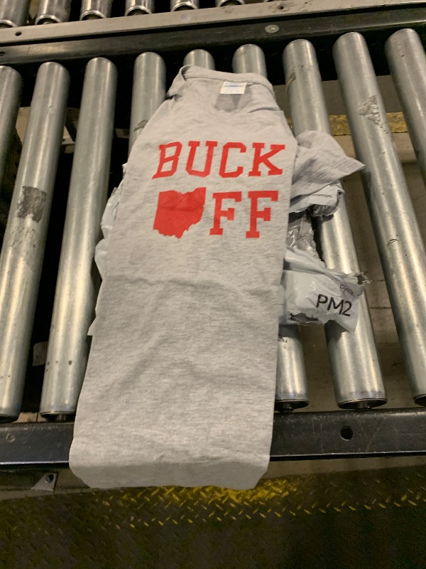 Photo 1 of BUCK OFF OHIO T SHIRT small