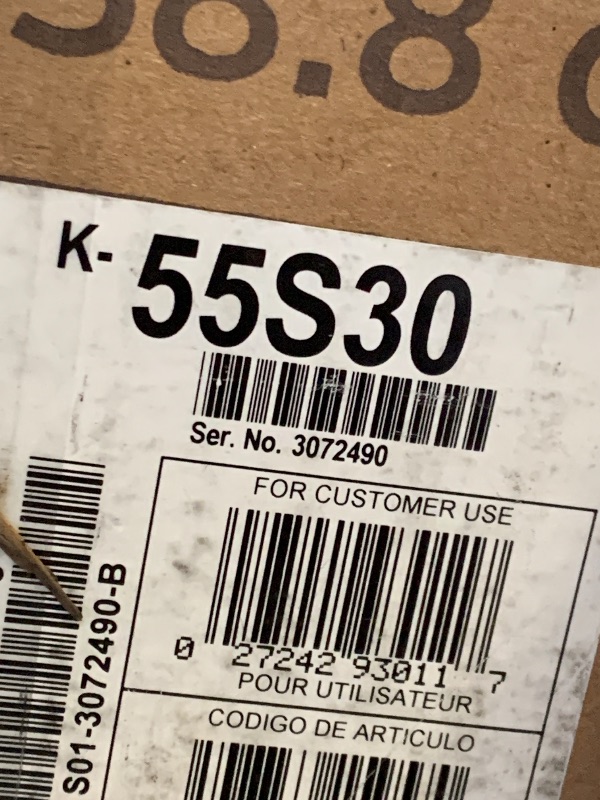 Photo 1 of Sony 55-Inch 4K Ultra HD BRAVIA 3 LED Smart TV with Google TV, LED Flat Screen, Dolby Vision HDR, Google TV, Exclusive PS5 Features, (K-55S30)