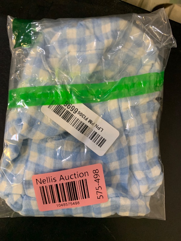 Photo 1 of 1 pcs Jar Cloth Covers, Plaid Cloth Jar Covers Elastic Unbleached Cloth lid Reusable Sourdough Starter Bowl Cover Dough Basket Cover Preserving Lids for 3-4 Inch Jar Mouth Baking Supplies