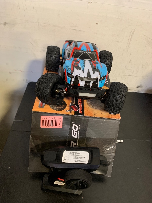 Photo 4 of Fenamx Mjx Rc Truck 4x4 Rc Brushless Rc Truck 16208 Electric Racing Buggy Brushless Motor and Esc,Terreneitor 4x4 Carros,1/16 4wd High Speed Rc Cars Drift for Adults Off Road Rc