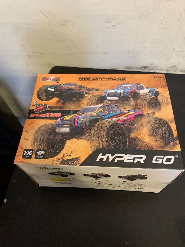 Photo 1 of Fenamx Mjx Rc Truck 4x4 Rc Brushless Rc Truck 16208 Electric Racing Buggy Brushless Motor and Esc,Terreneitor 4x4 Carros,1/16 4wd High Speed Rc Cars Drift for Adults Off Road Rc