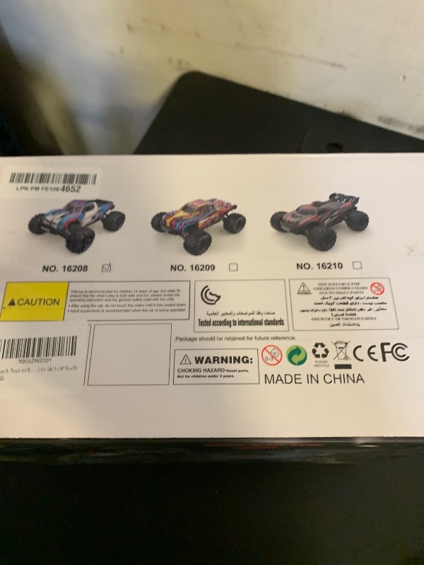 Photo 3 of Fenamx Mjx Rc Truck 4x4 Rc Brushless Rc Truck 16208 Electric Racing Buggy Brushless Motor and Esc,Terreneitor 4x4 Carros,1/16 4wd High Speed Rc Cars Drift for Adults Off Road Rc