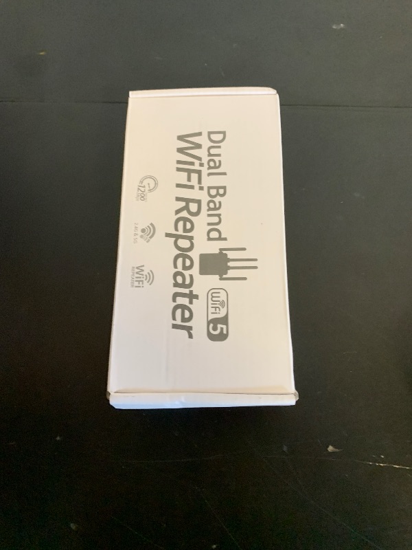 Photo 1 of 12880 Sq.Ft Range WiFi Extender Signal Booster Dual Band 5GHz/2.4GHz, 105-Device Compatibility, Simple Installation, WiFi Extender