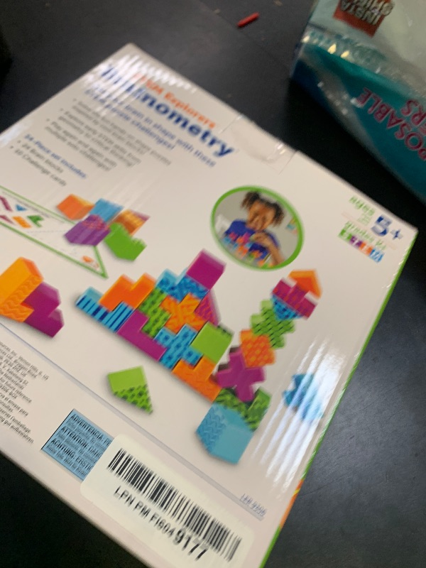 Photo 1 of Learning Resources STEM Explorers Brainometry - 3d Puzzle, Brain Games, Brainteaser, Building Logic Toys, Gifts For Boys and Girls, Fine Motor Skills , Pattern Blocks, Math Manipulatives