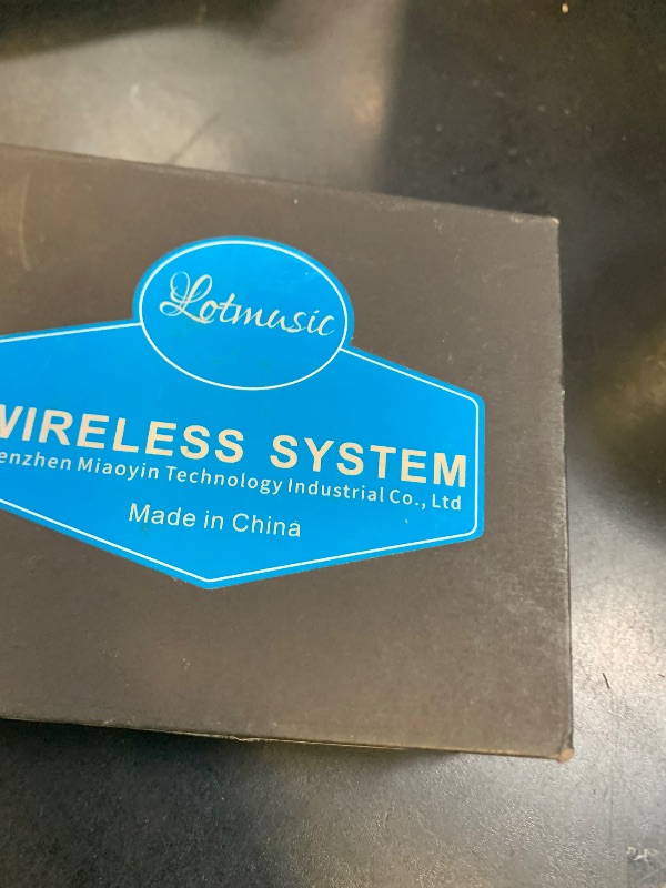 Photo 1 of 2.4GHZ Wireless Guitar System, Rechargeable Digital Wireless Guitar Transmitter Receiver with 4 Channels and Over 10 Hours Long Battery Endurance for Electric Guitar Bass