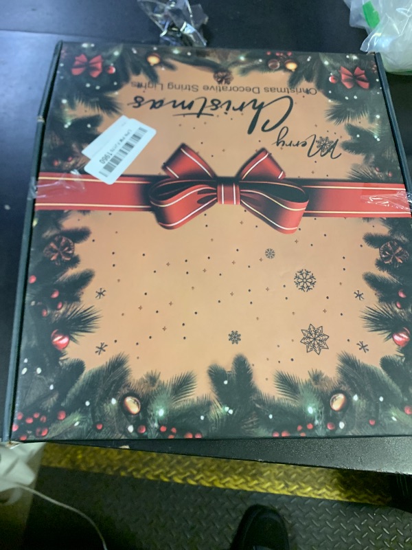 Photo 1 of (New) Christmas Decorations Star String Lights, 320 LED Christmas Light Outdoor Yard Decorations Tree Light with 13" Star,Hanging Fairy Twinkle Light for Xmas New Year Holiday Party