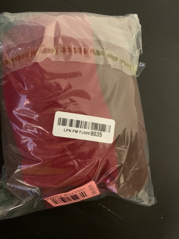 Photo 1 of **USED, INCOMPLETE** Women's Freddy Costume Halloween Party Red Striped Sweater Spooky Round Neck Warm Knit Dress L