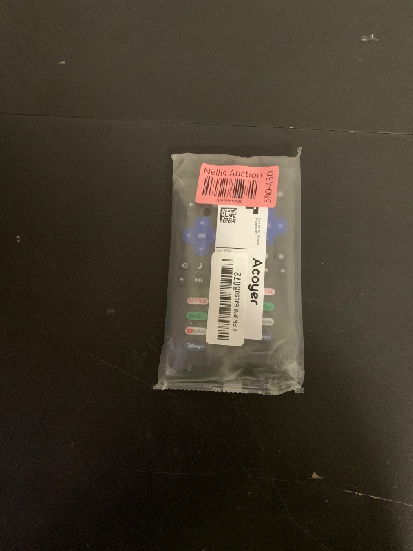 Photo 1 of (Pack of 2) Replacement Remote Control Only for Roku TV, Compatible for TCL Roku/Hisense Roku/Onn Roku/Sharp Roku/Element Roku/Westinghouse Roku/Philips Roku Smart TVs (Not for Roku Stick and Box)