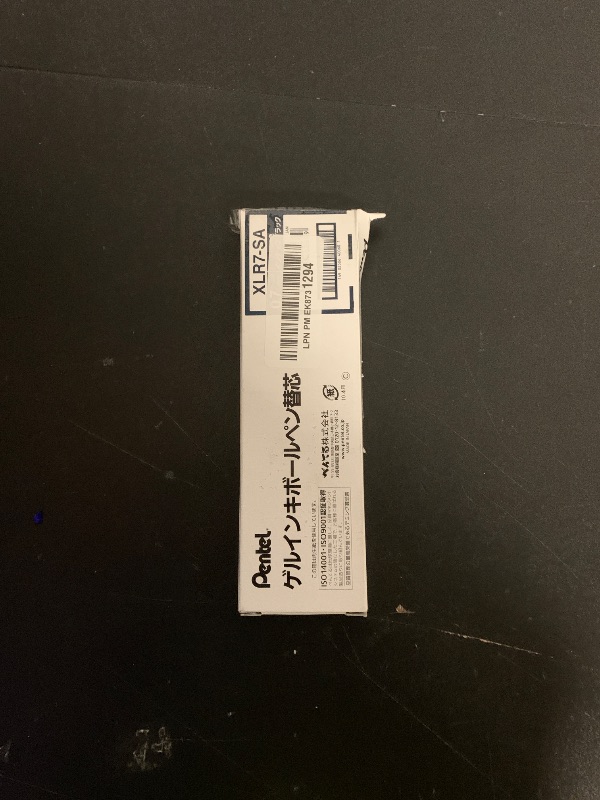 Photo 1 of ???? EnerGel Black Colors Ballpoint Pen Refill, 0.03 inches (0.7 mm), Indigo Black, 10 Pieces XLR7-SA