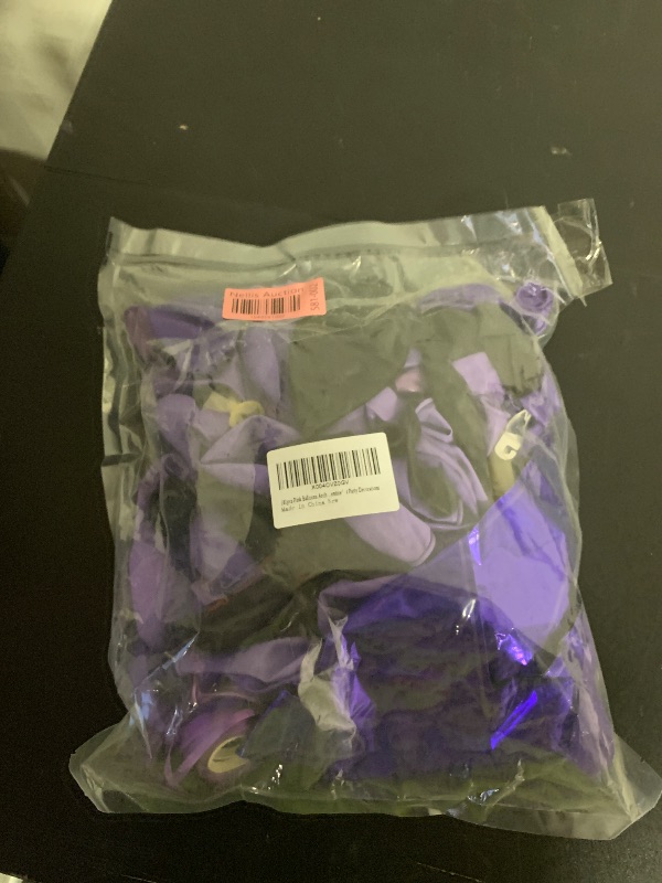 Photo 1 of 161 purple balloons arch entine party decoration 