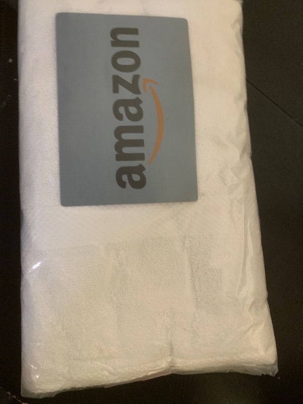 Photo 1 of 100% Combed Cotton Bathroom Towel Set of 3- 1 Bath Towel, 1 Hand Towel, 1 Wash Cloth, Sustainable, Soft, Highly Absorbent 3 Piece Cotton Bath Towel Set Ideal for Hotels, Spa, Bathroom, Dorm, White