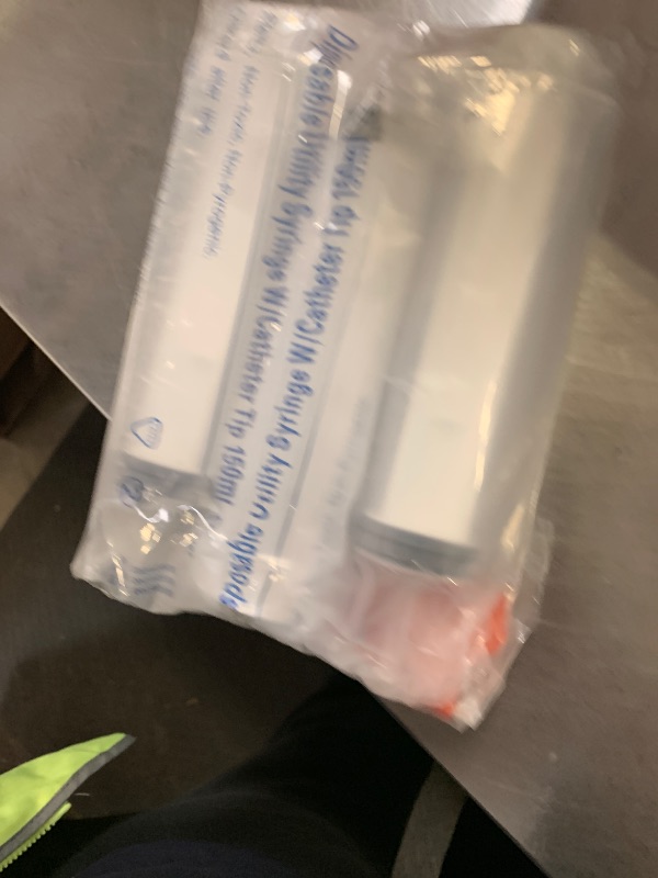 Photo 1 of 150ml Large Syringes for Liquid, Oral, Scientific Labs, Measurement, Dispensing, with Cap- 3 Pack 150 ml Syringe