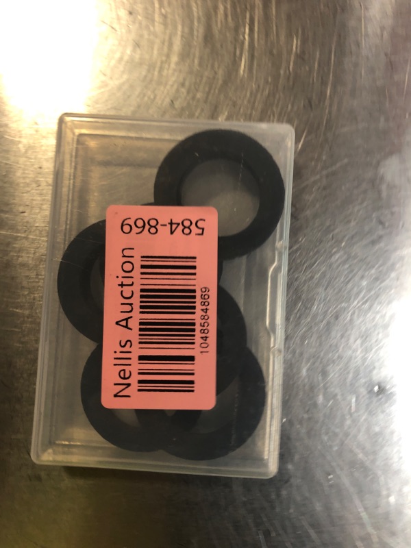 Photo 1 of 10 PCS 1-1/2" OD x 1" ID x 1/7" Thickness Rubber Washer Flat Rubber Grommets Spacer for Screws Bolts Spacers