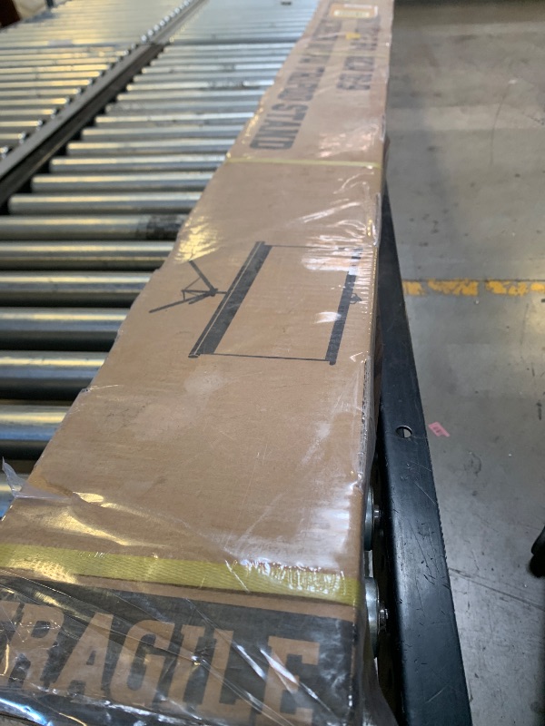 Photo 1 of 100 Inch Indoor and Outdoor Projector Screen with Stand for Movies or Presentations - HD Premium 16:9 Folding Free Tripod Screen with Carry Bag and Straps, Matte