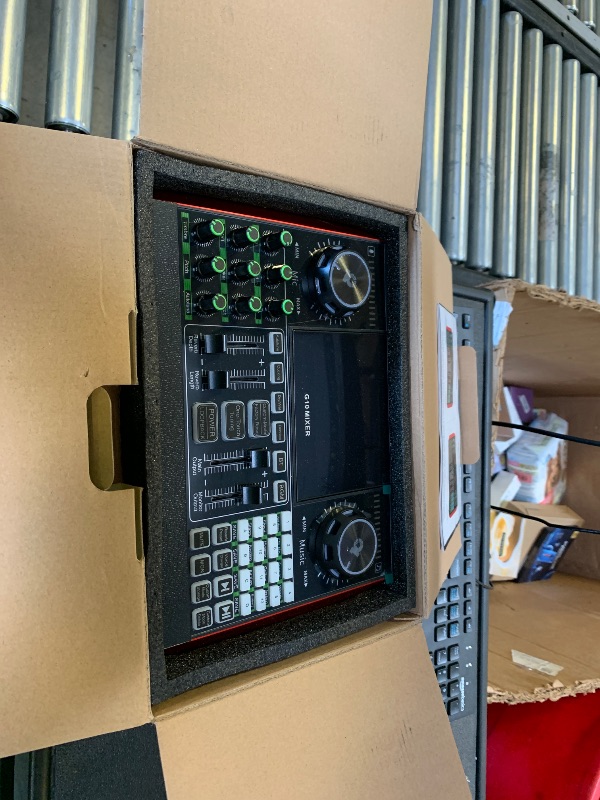 Photo 1 of Podcast Equipment Bundle with 3.5mm Condenser Microphone for Pc/Phone Live Streaming Singing Gaming, Podcast Microphone Bundle with Live Sound Board Audio Mixer Denoise,DJ Sets`1`