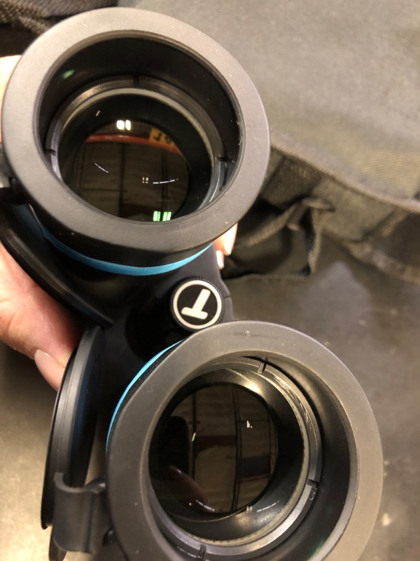 Photo 1 of 15x55 HD Binoculars for Adults – High Powered Large View, BAK4 Prism, Waterproof & Lightweight for Bird Watching, Hiking, Travel, Cruise, Sports with Phone Adapter (Blue)