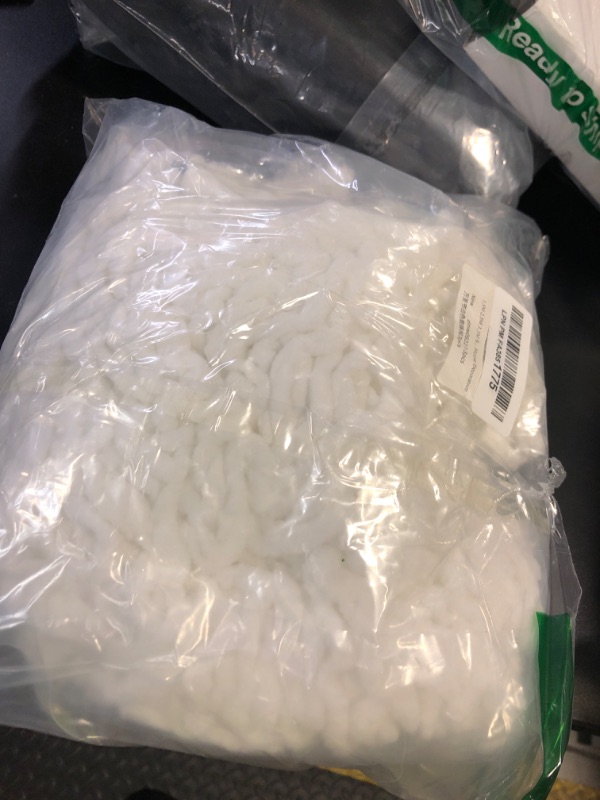 Photo 1 of 1.5M 2.5M 3.3M Spider Web 3 Pieces Large Halloween White Spider Web Decoration Scary Realistic Spider Web Rope Props with Elastic Rope for Halloween Yard Room Wall Window Door Haunted House Decoration