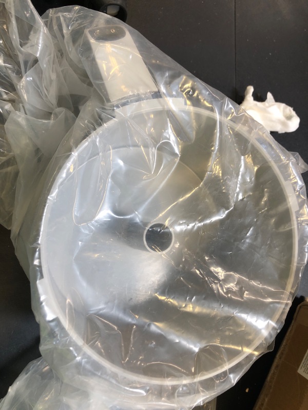 Photo 1 of 112204S, Cutter Bowl & 106458S Cutter Bowl with lid, compatible with Robot coupe R2 R2B R2N R2 dice food processor, 3 quart bowl, gray