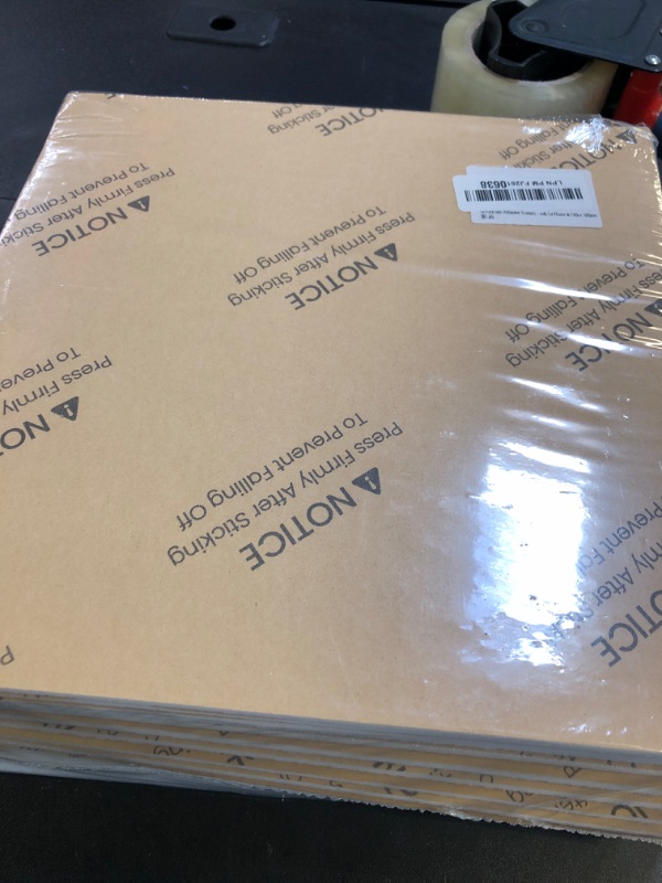 Photo 1 of 12 Pack Self-Adhesive Acoustic Panels, 12" X 12" X 0.4" High-Density Polyester Sound Proof Foam Panels for Walls, Soundproof Wall Panels for Home & Office (White)