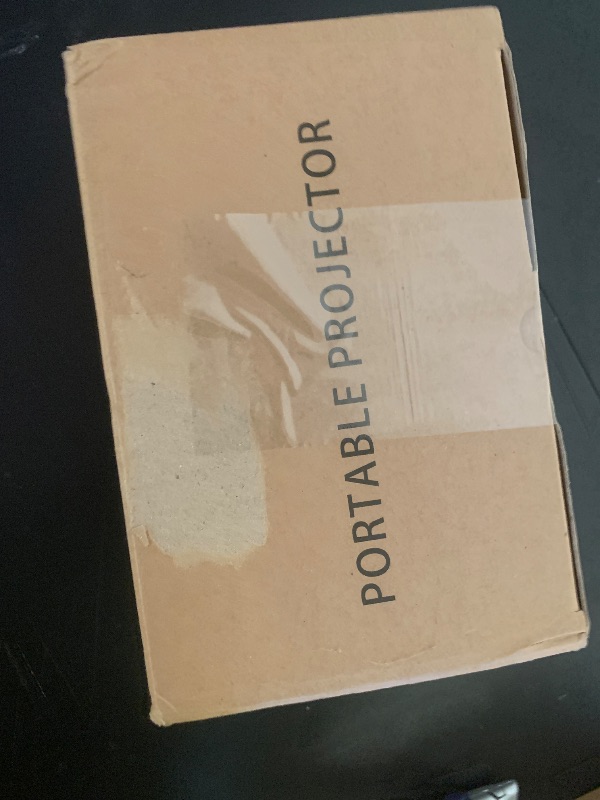 Photo 1 of [4K Support & Electronic Focus] Projector with WiFi and Bluetooth, 4K 1080P Native Projector Keystone & Zoom, 20W Speaker, 180°Adjustable Portable Projector for Phone, Laptop, Bedroom, Outdoor