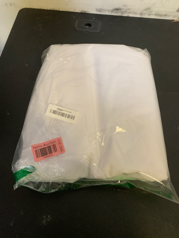 Photo 1 of 10 Yards x 63 Inches Cotton Muslin Fabric Textile Natural Unbleached Cotton Fabric Bleached or Unbleached Muslin Cloth Apparel Boho Wide Roll Backing Material Quilting Sewing(White)