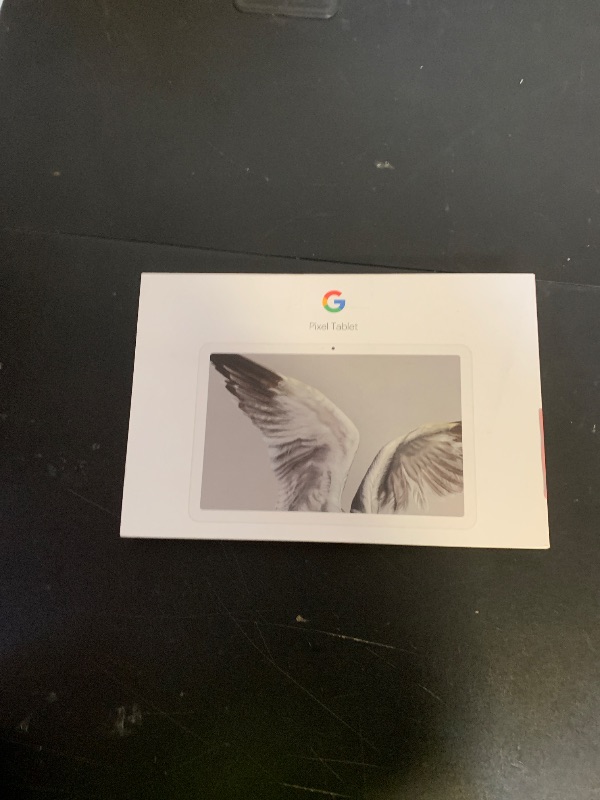 Photo 1 of Google Pixel Tablet - Android Tablet with 11-Inch Screen and Extra-Long Battery Life - Porcelain - 8 GB RAM - 128 GB