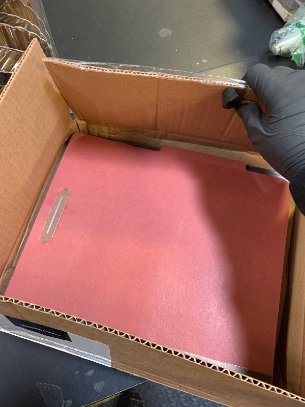 Photo 1 of 10 PCK DIVIDER FOLDER RED