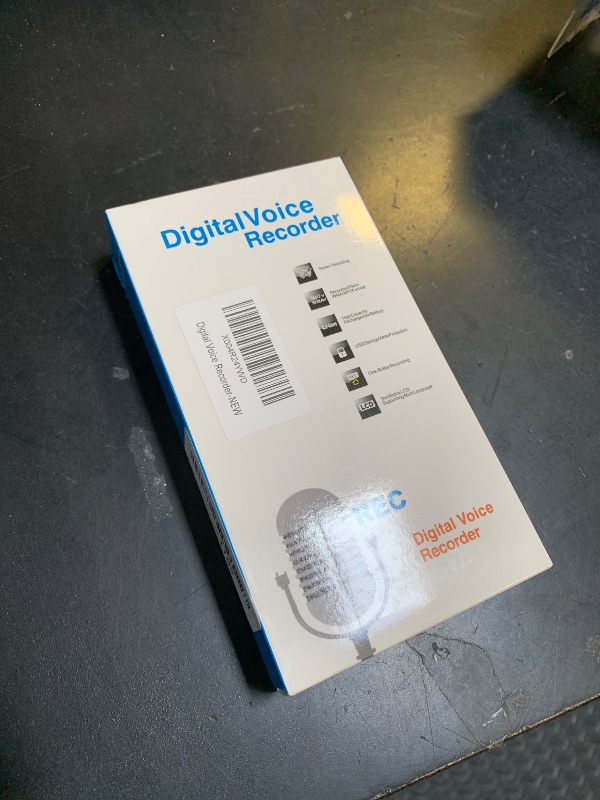 Photo 1 of ?64GB? 4800 Hours Voice Activated Recorder - Tallkcoder Dictaphone Recording Device MP3 Records with Playback, Digital Voice Recorder with AI Noise Reduction for Lectures Meetings Interviews Work
